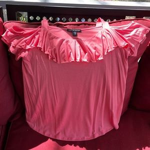 Off the shoulder top with straps